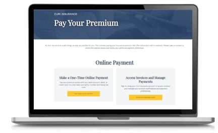 payment screen